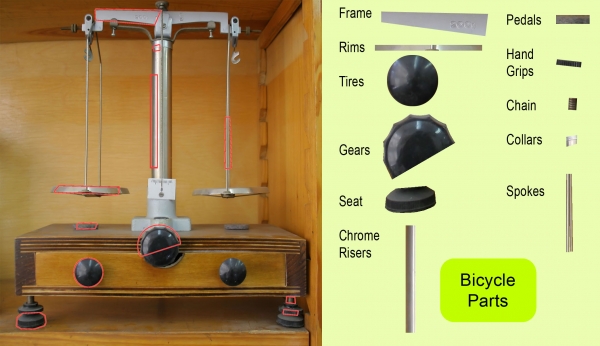 Creation of Balanced Bicycle: Step 1